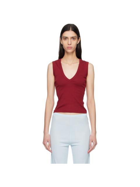 FLORE FLORE Red Dewi Tank Top