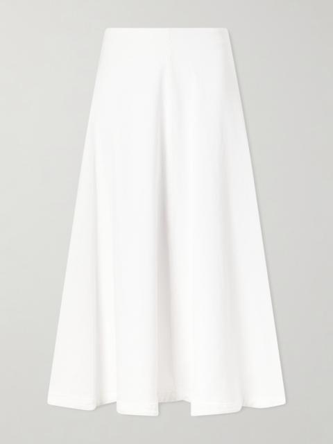 Altuzarra Varda Paneled Cotton-blend Midi Skirt