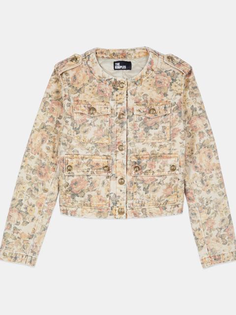The Kooples FLORAL PRINT JACKET