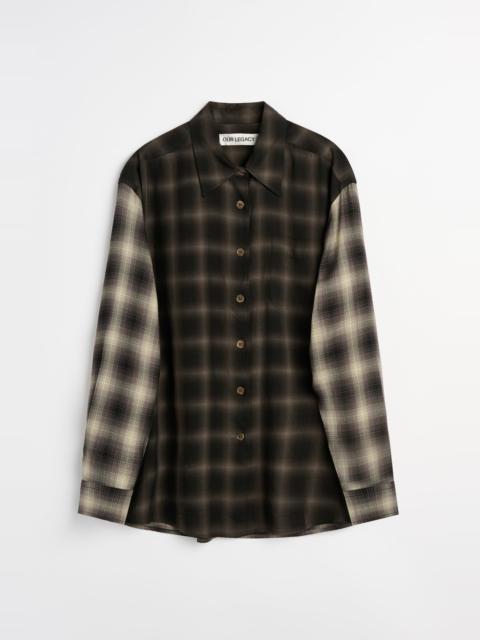 Our Legacy Favourite Shirt El Paso Check Saloon Tencel