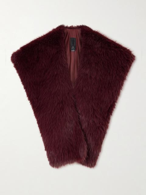 ANNA SUI Oversized Plush Shawl