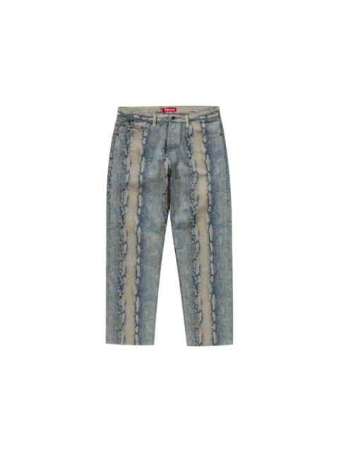 Supreme Supreme Regular Jean (FW24) Snake