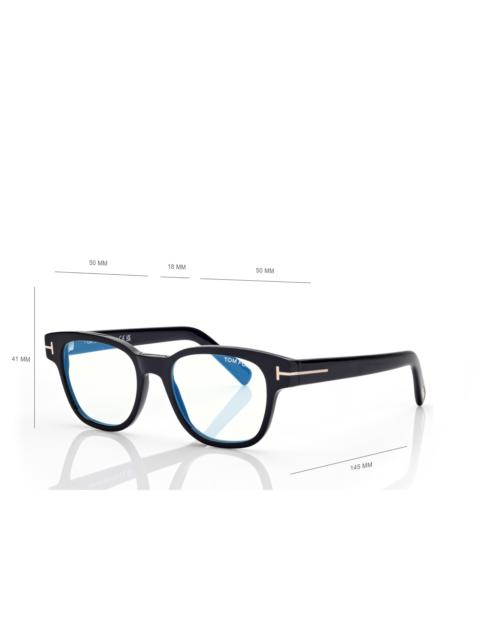 TOM FORD BLUE BLOCK SQUARE OPTICALS