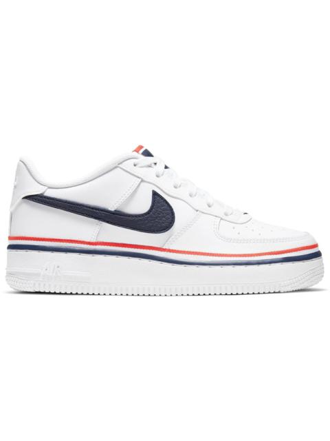 Nike Air Force 1 Low LV8 Ribbon White Blue (GS)