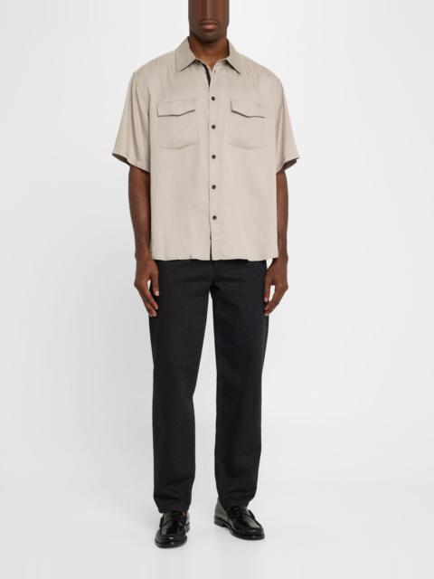 rag & bone Men's Matthew 2-Pocket Short-Sleeve Shirt