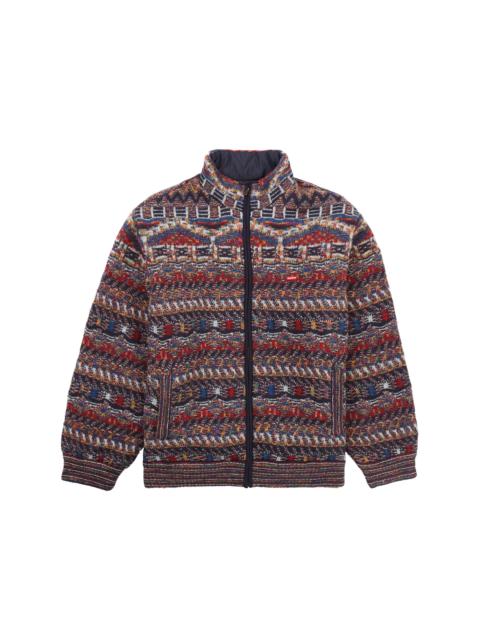 Supreme Supreme Missoni Reversible Knit Jacket Navy