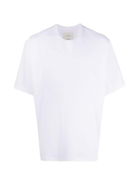 Studio Nicholson White Branded Boxy T-shirt