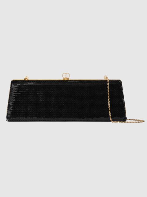 GUCCI Broadway small sequin evening bag