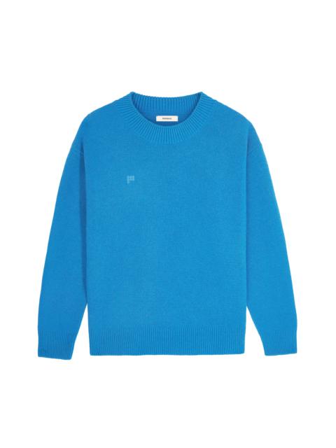 PANGAIA Women's Recycled Cashmere Sweater - Cerulean Blue