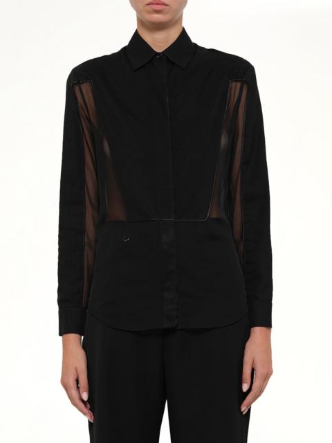Givenchy Mesh Shirt in Black