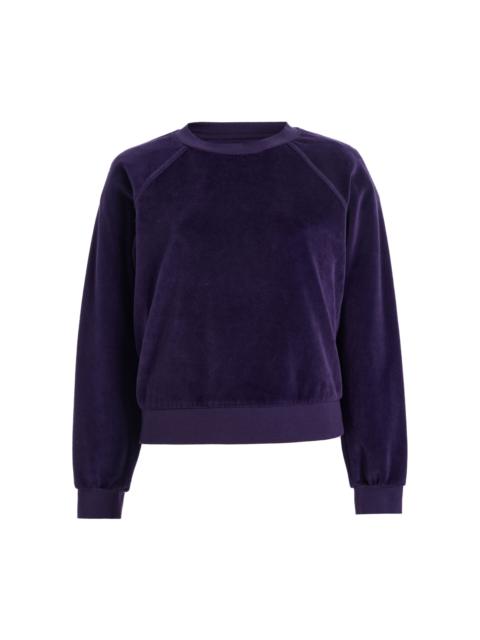 SUZIE KONDI Tilos Raglan Velour Top