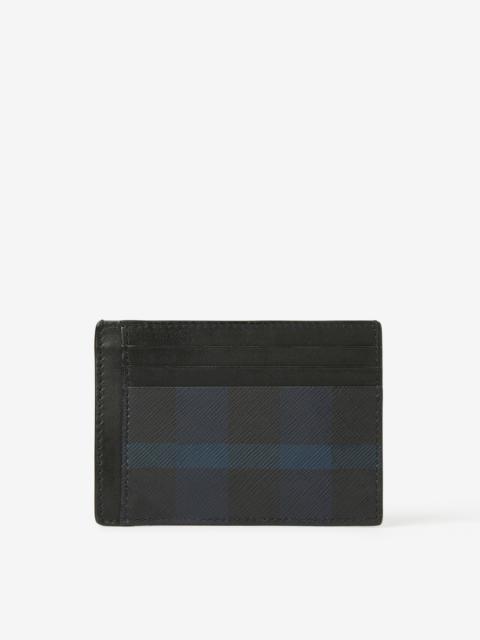 Burberry Exaggerated Check Money Clip Card Case
