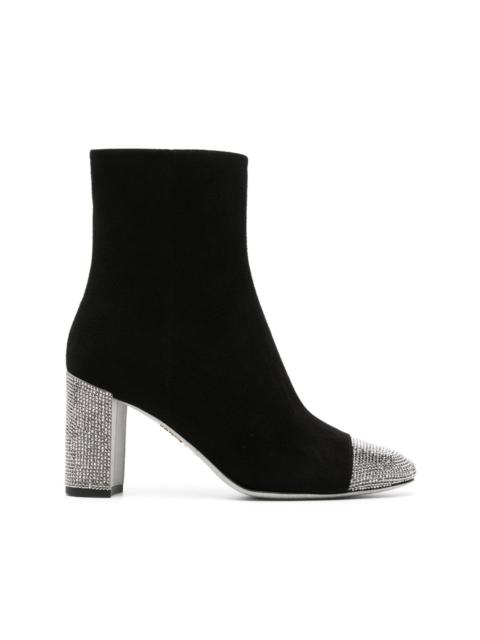 RENE CAOVILLA Bonnie 85mm suede boots