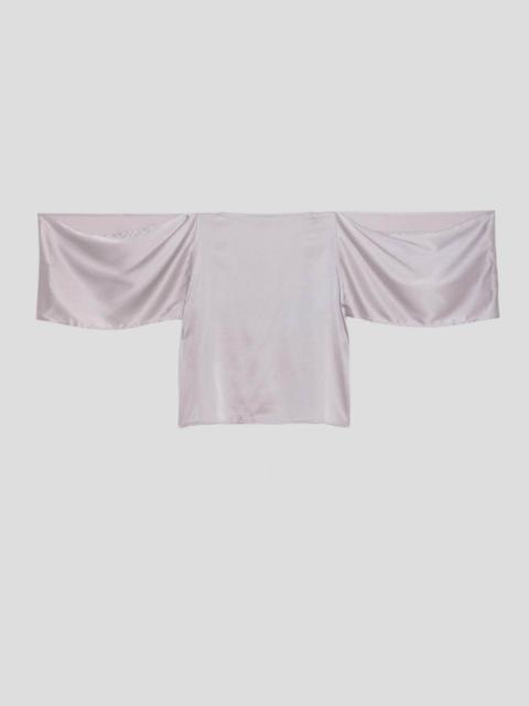 BASERANGE City Long Sleeve Top - Silk Satin