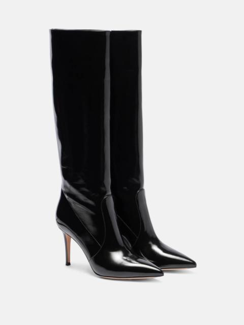 Gianvito Rossi Hansen leather knee-high boots
