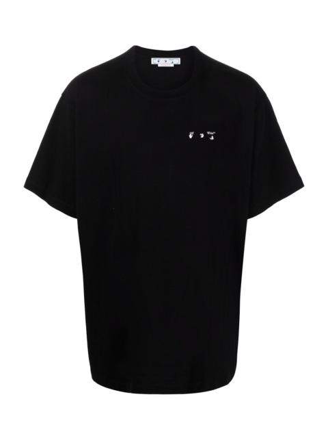 Off-White Caravaggio Paint Slim T-shirt Black