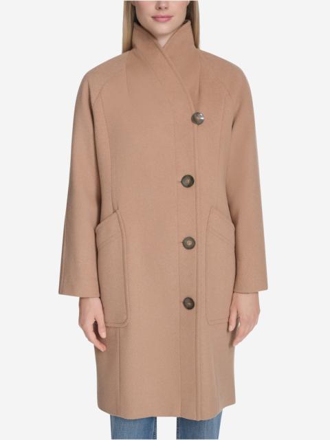 COLE HAAN Women's Chevron Wool Coat