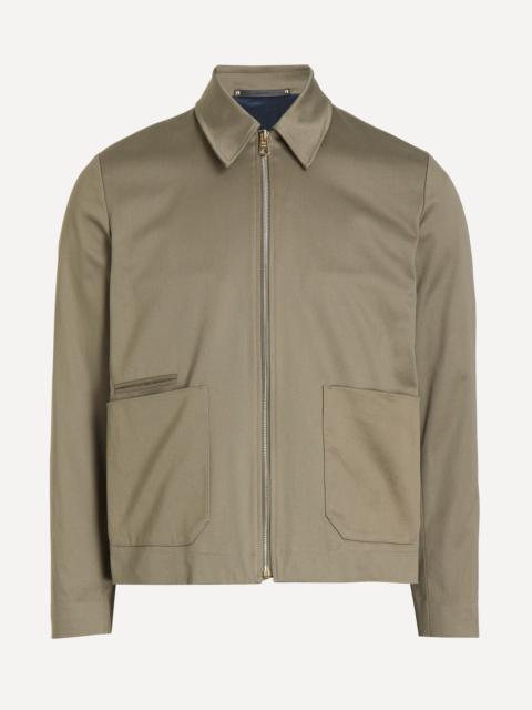Paul Smith Taupe Stretch-Cotton Jacket