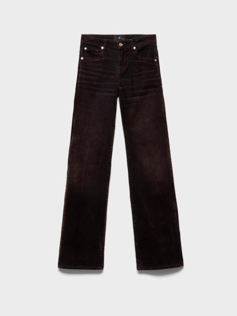 7 For All Mankind LOW STRAIGHT in Flock Denim