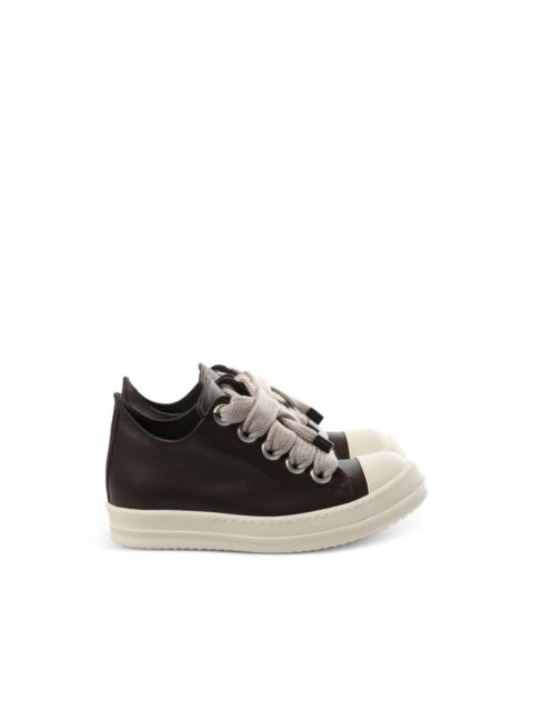 Rick Owens leather low-top sneakers