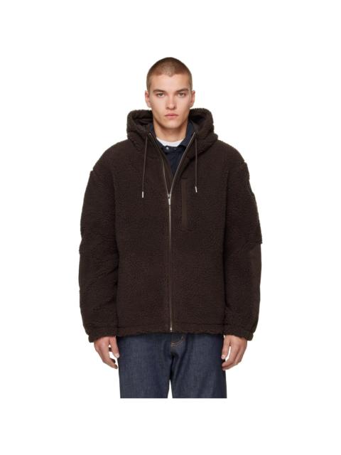 Canada Goose Brown Harrier Full Zip Fleece Jacket