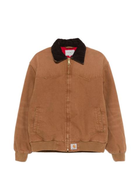 Carhartt OG Santa Fe zip corduroy-collar jacket