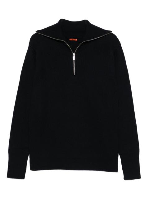 BARENA half-zip sweater