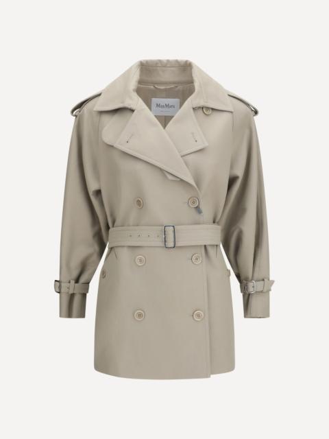 Max Mara Short cotton Trench Coat