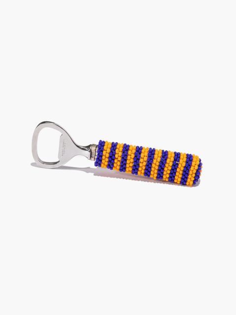 STAUD STAUD BEADED BOTTLE OPENER BLUE STRIPE