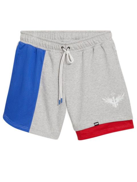 PUMA PUMA x MELO Ralph Shorts 'Grey Blue Red' 621707-01