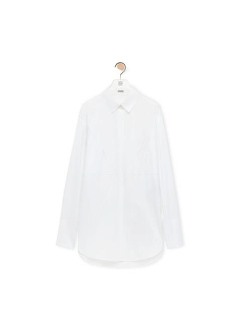Puzzle Fold shirt in cotton