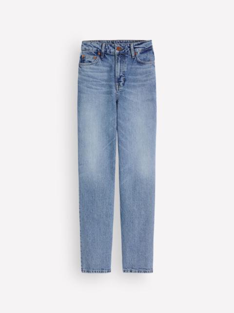 BODEN High Rise Straight Jeans-Light Vintage