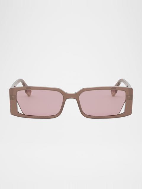 FENDI Fendi Way Rectangle Sunglasses
