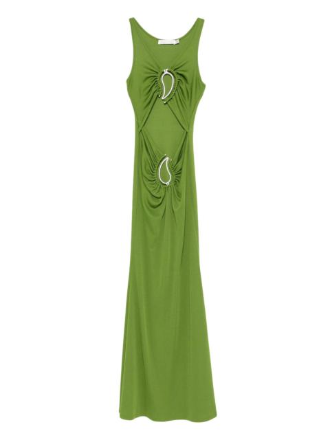 CHRISTOPHER ESBER Christopher Esber Cut-out Ring-detail Maxi Dress
