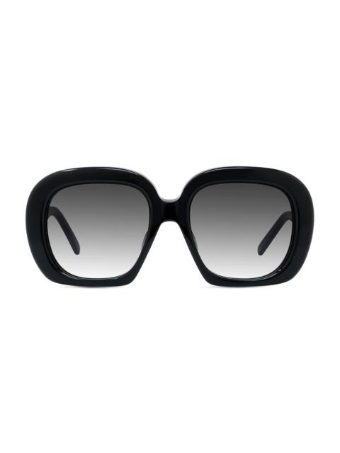 Loewe 검정 Halfmoon 선글라스