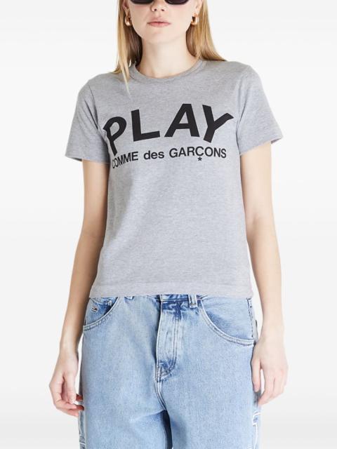 Comme des Garçons PLAY logo print T-shirt