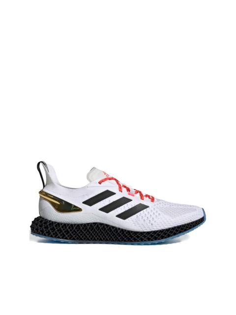 adidas low-top mesh-panel sneakers