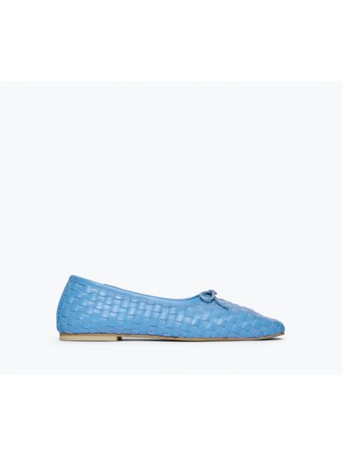 FRĒDA SALVADOR JADA SQUARE TOE BALLET FLAT