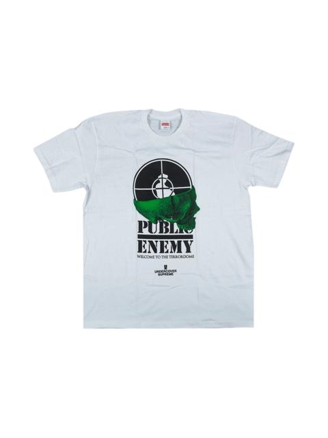 Supreme x Undercover x Public Enemy Terrordome T-Shirt 'White'