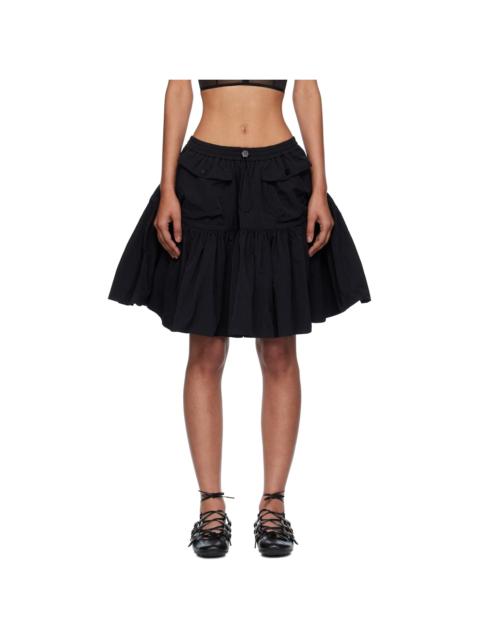 CECILIE BAHNSEN Black Blair Miniskirt