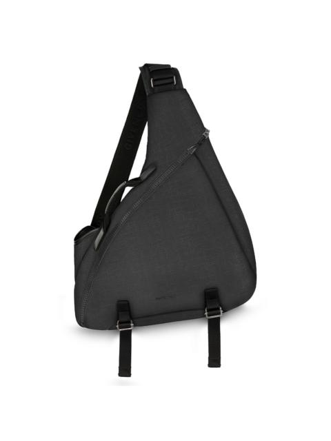 Givenchy G-ZIP TRIANGLE BAG MEDIUM - BLACK