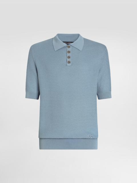 Dolce & Gabbana Silk polo shirt