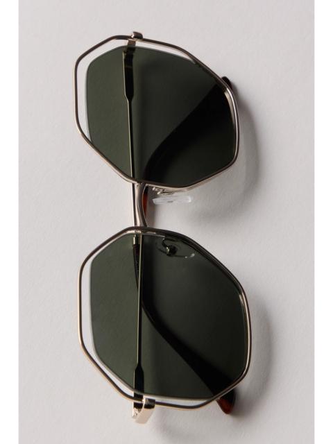 FREE PEOPLE Stevie Hex Sunglasses