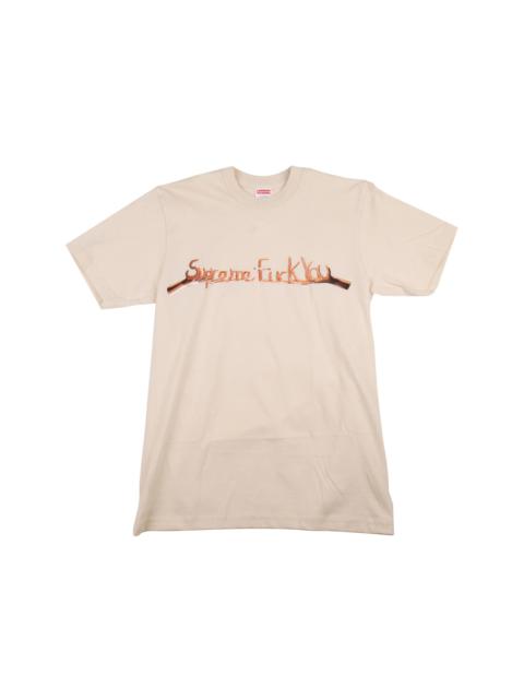 Supreme Supreme Fuck You Tee Natural