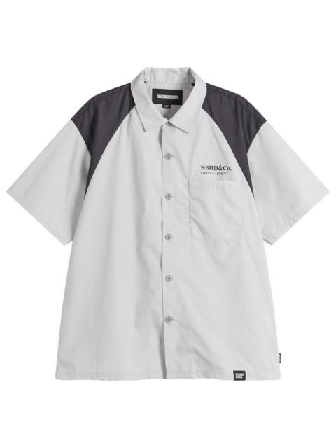 NEIGHBORHOOD Neighborhood Classic 2-Tone Short Sleeve Work Shirt 2