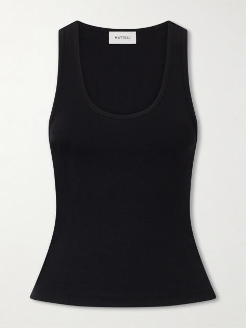 MATTEAU Organic Cotton-jersey Tank