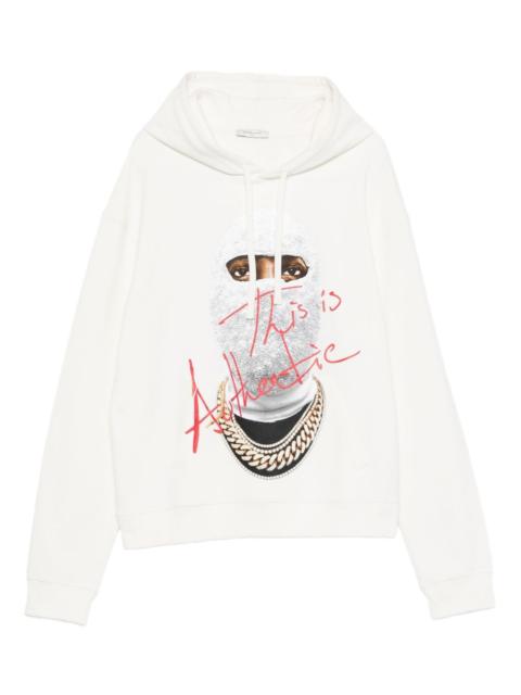 ih nom uh nit graphic-print hoodie