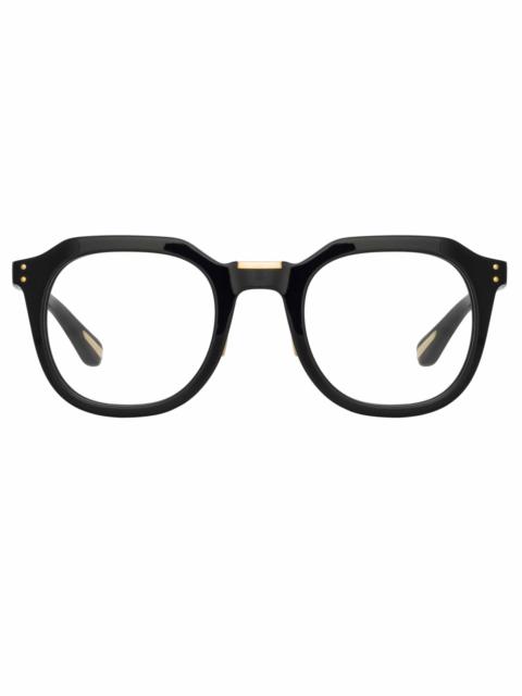 THE FLETCHER | OPTICAL ANGULAR FRAME IN BLACK (C5)