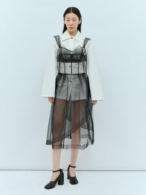 Maison Margiela Tulle Midi Dress
