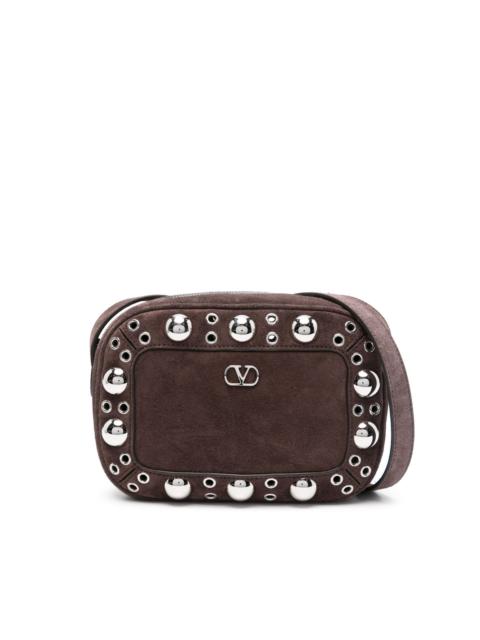 Valentino Studs Rivets Nellcôte Shoulder Bag